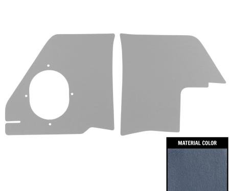 PUI Interiors 1963 Chevrolet Impala Dark Blue Kick Panel W/Air 63BK38A