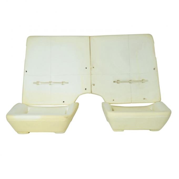 PUI Interiors 1982-1992 Camaro/Firebird Splite Backrest Rear Seat Foam BUN8292FECS