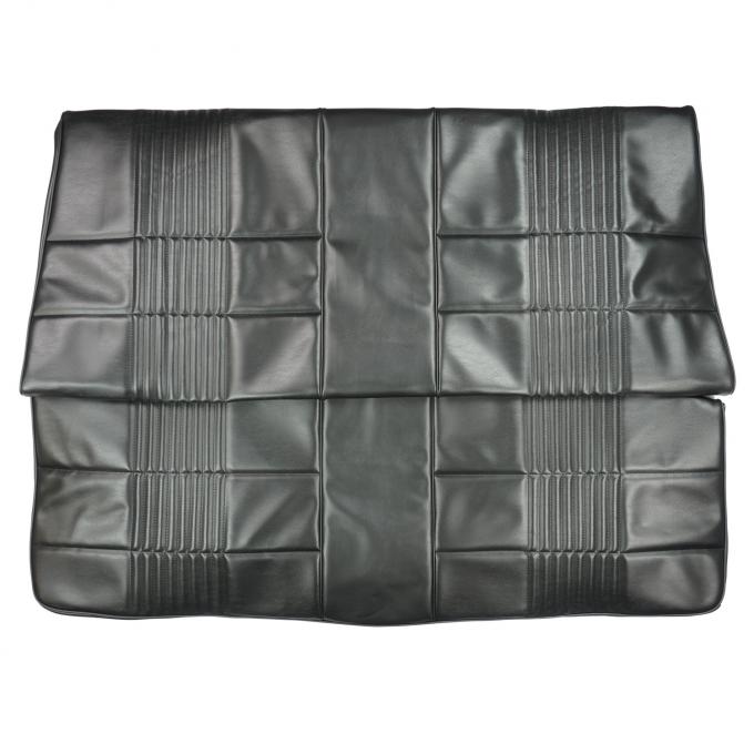 PUI Interiors 1968 Dodge Coronet 500/RT Hardtop Black Rear Bench Seat Cover 68KSH10C