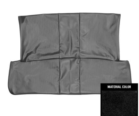 PUI Interiors 1975 Chevrolet Nova 2-Door Sedan/Hatchback Standard Black Rear Bench Seat Cover 75XS10F