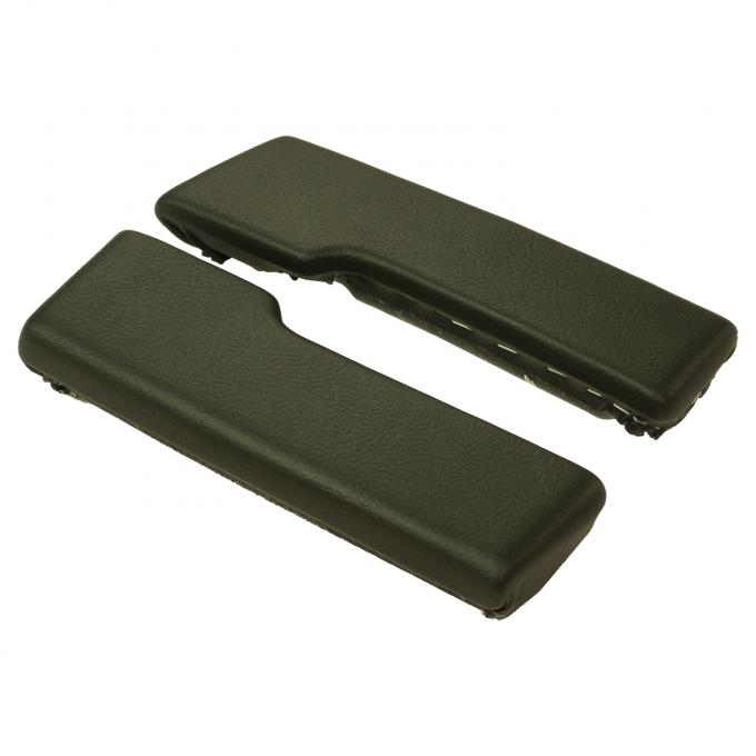 PUI Interiors 1965-1967 Chevrolet Nova Black Rear Arm Rest Pads ARP9-10