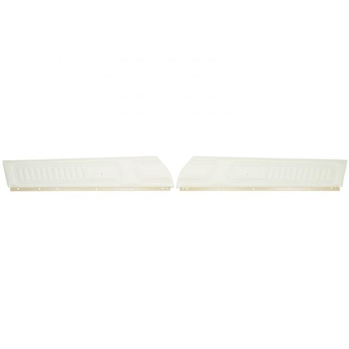 PUI Interiors 1971 Chevrolet Camaro Standard White Front Door Panels D724