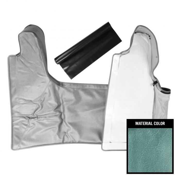 PUI Interiors 1964 A-Body Light Blue Convertible Top Boot 64AT56