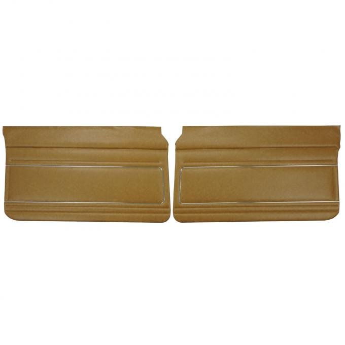 PUI Interiors 1977-1979 Chevrolet Nova Camel Front Door Panels 77XD48