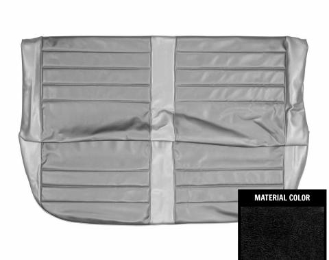 PUI Interiors 1965 Chevrolet Chevelle 4 Door Sedan Black Rear Seat Cover 65AS4D10S