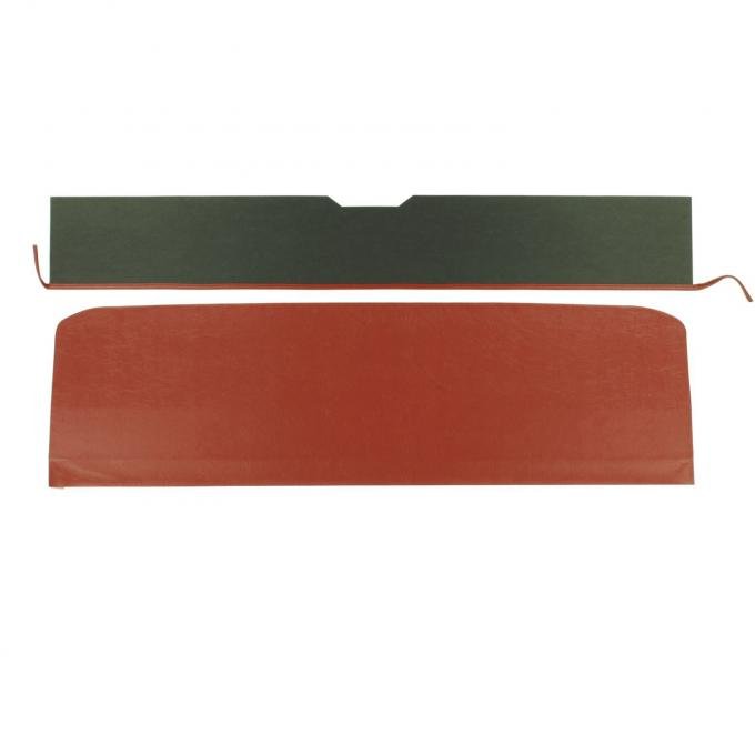 PUI Interiors 1964 Chevelle/GTO/Lemans/Cutlass/Skylark Convertible Red Rear Seat Trim Panels 64AS64VB
