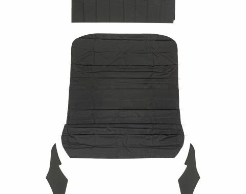 PUI Interiors 1968 Chevrolet Chevelle Black 6-Bow Ribbed Headliner 68AH100R6