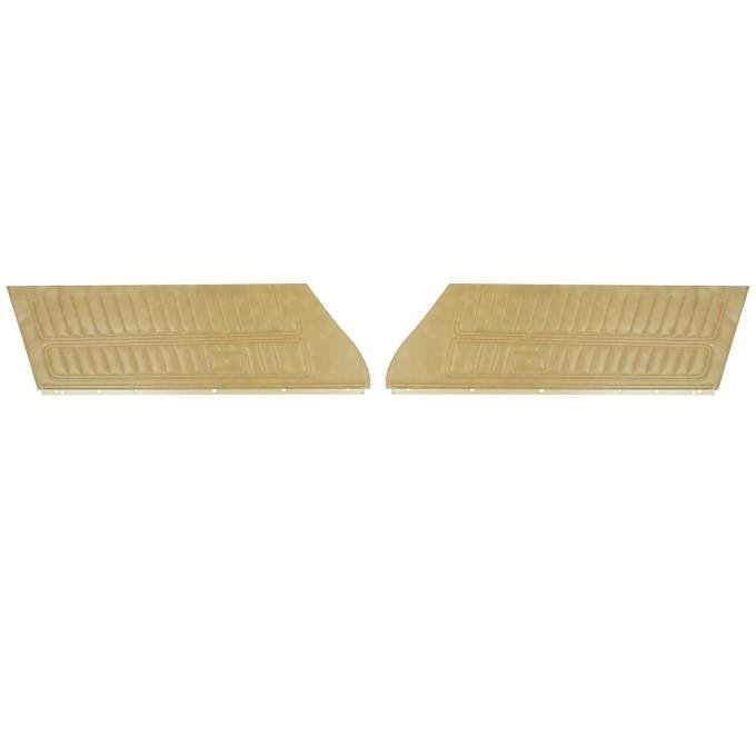 PUI Interiors 1977 Camaro/Firebird Standard Buckskin Front Door Panels 77FD36
