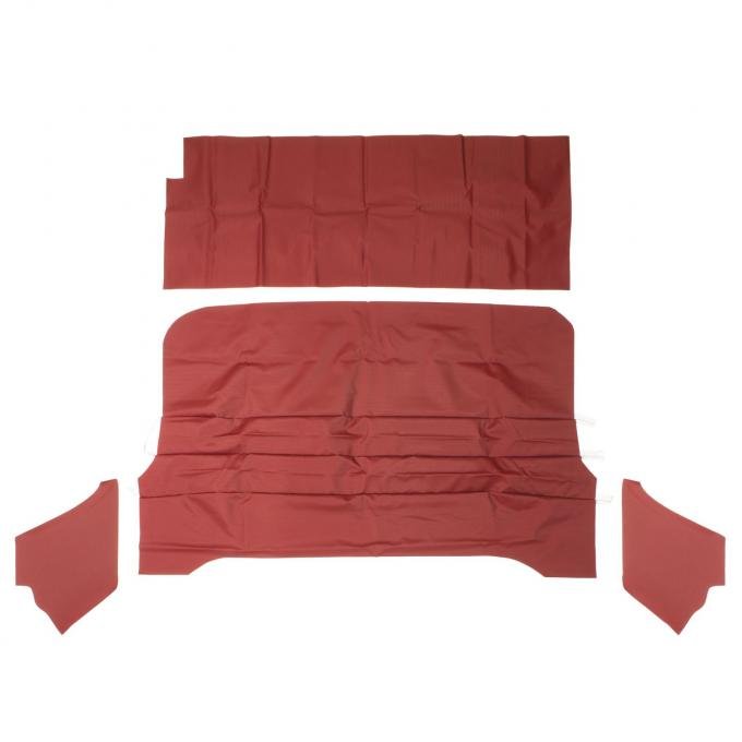 PUI Interiors 1968-1972 Chevrolet El Camino Dark Red Ribbed Headliner 68CH103R