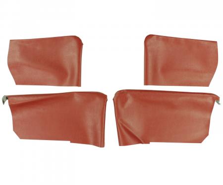 PUI Interiors 1964 Oldsmobile Cutlass/Buick Skylark Hardtop Red Rear Arm Rest Covers 64CR64C