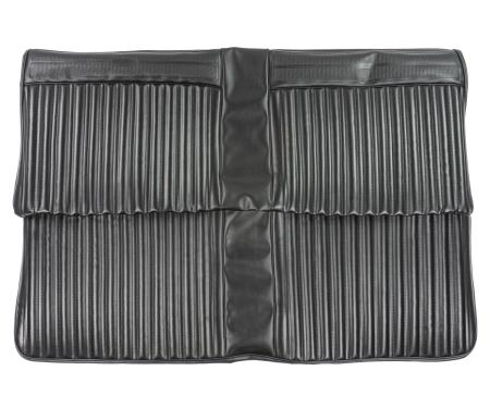 PUI Interiors 1967 Dodge Coronet 440 Hardtop Black Rear Bench Seat Cover 67KSH10CS