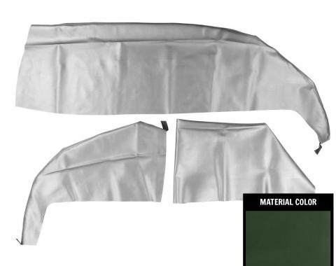 PUI Interiors 1972 Chevrolet Chevelle Wagon Dark Green Cargo Cover 68ARW25R