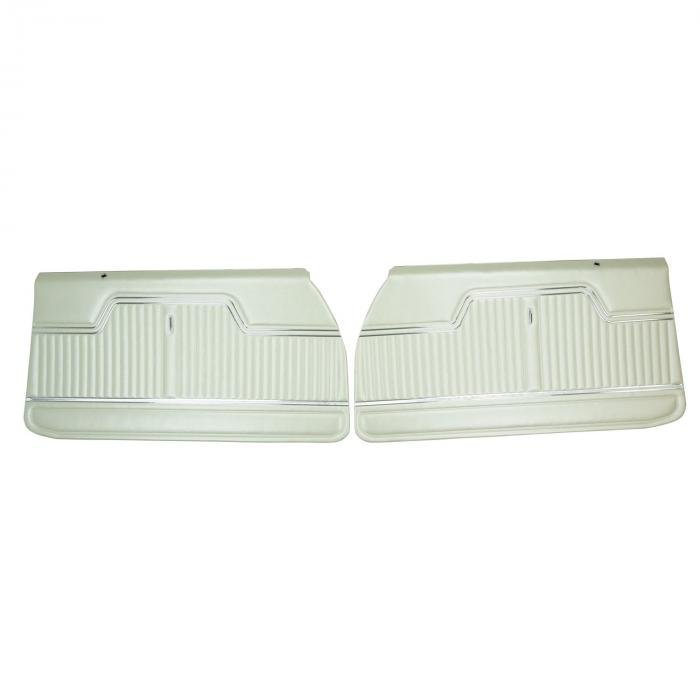 PUI Interiors 1970 Chevrolet Chevelle Pre Assembled Pearl Front Door Panels PD242