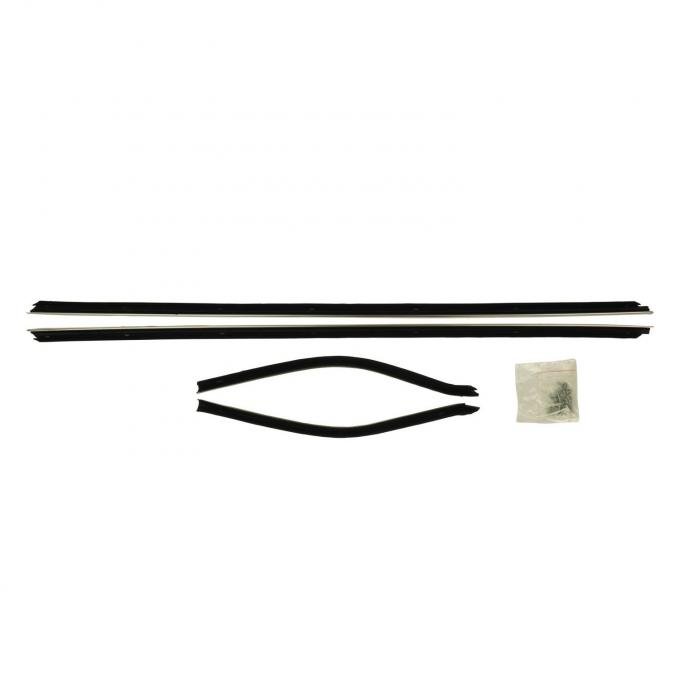 PUI Interiors 1970-1972 Oldsmobile Cutlass Convertible Outers Only Window Felt Kit O242-20