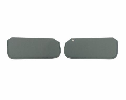 PUI Interiors 1985-1987 Buick Grand National Gray Sun Visors 85GVC1810X