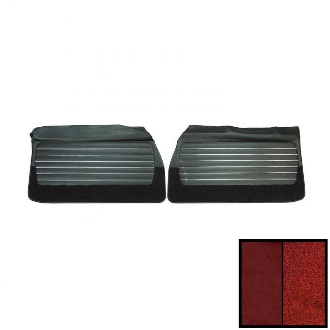 PUI Interiors 1968 Buick Skylark Custom/GS350/GS400 Red Front Door Panels 68UD33