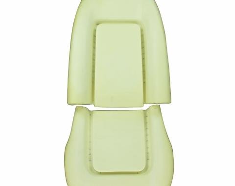 PUI Interiors 1973-1977 Pontiac Firebird Deluxe Bucket Seat Foam W/Backrest BUN737HU