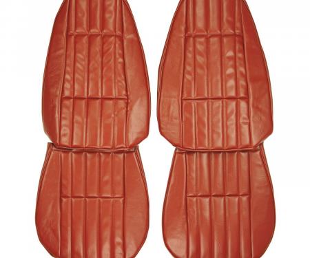 PUI Interiors 1978-1979 Chevrolet Camaro Standard Carmine Front Bucket Seat Covers 78FS38U