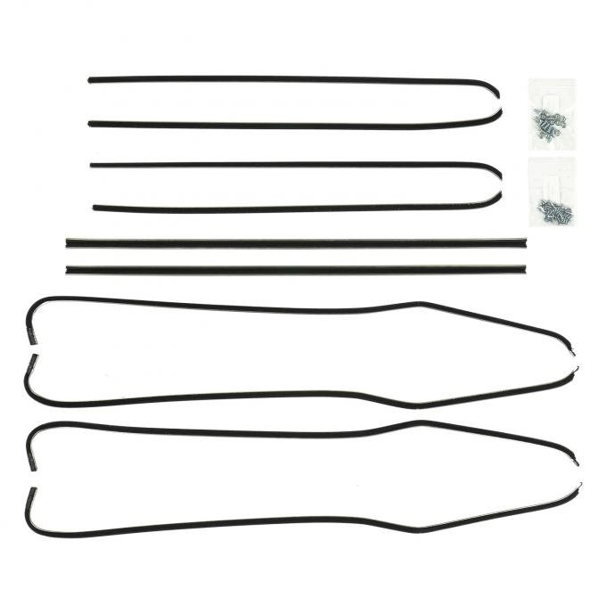 PUI Interiors 1955-1957 Chevrolet Bel Air 2 Door Sedan Window Felts F212-3