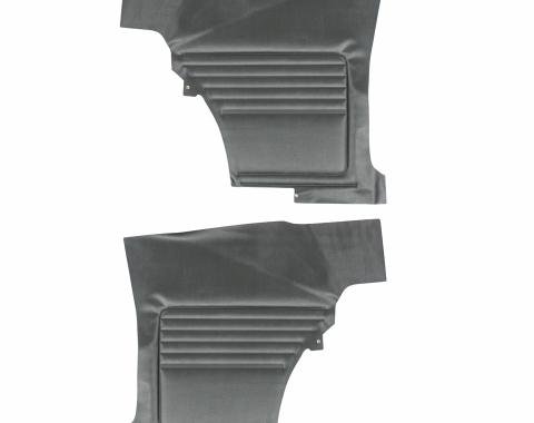 PUI Interiors 1968 Chevrolet Camaro Standard Hardtop Black Rear Door Panels D210C