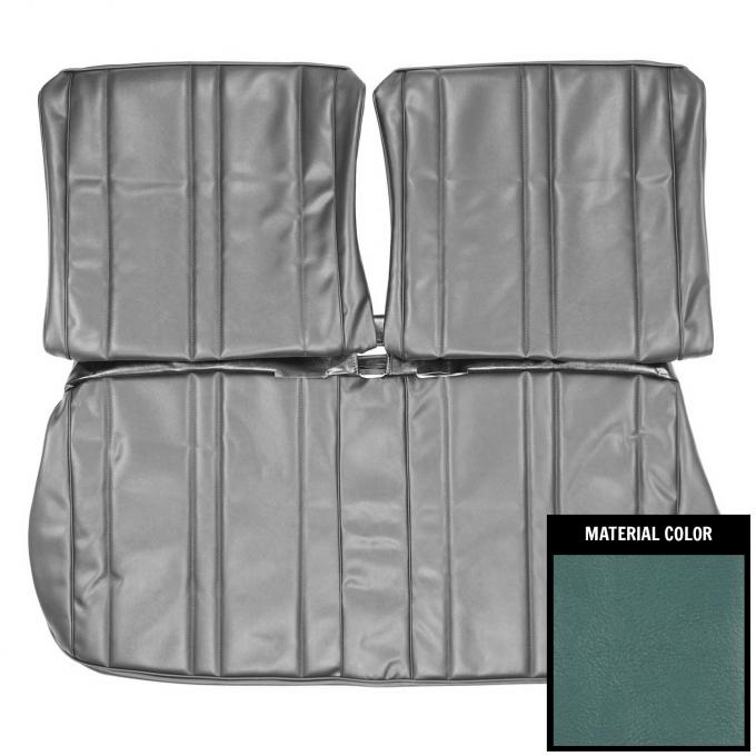 PUI Interiors 1968 Buick Skylark/GS 350 Standard Light Blue Front Bench Seat Cover 68USS12B