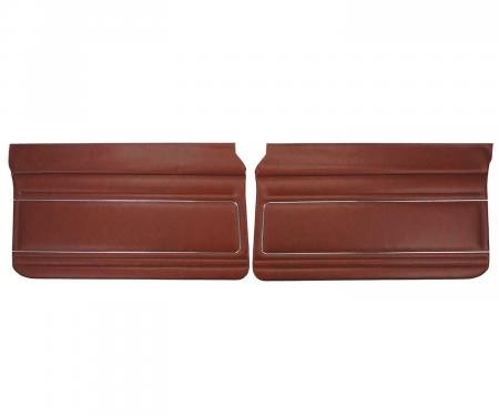 PUI Interiors 1977-1979 Chevrolet Nova Firethorn Front Door Panels 77XD45