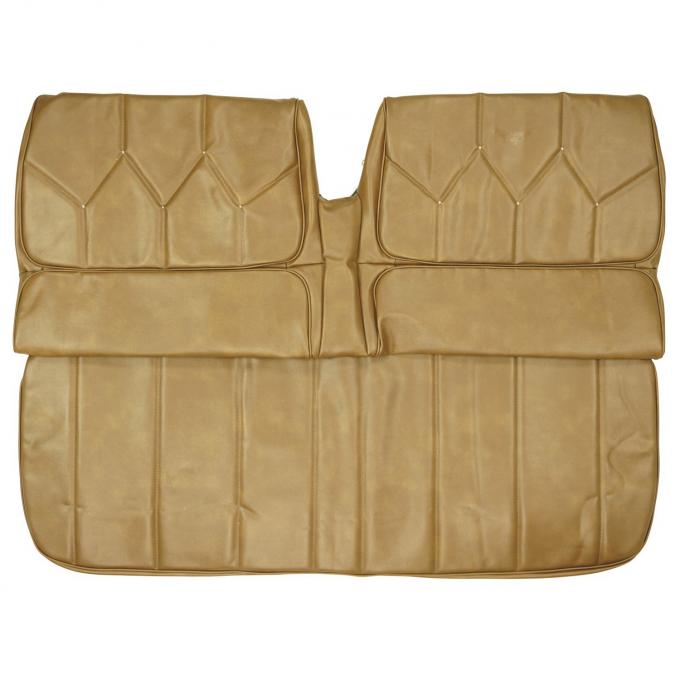 PUI Interiors 1971-1972 Buick Riviera Hardtop Dark Saddle Rear Bench Seat Cover 71USR42C