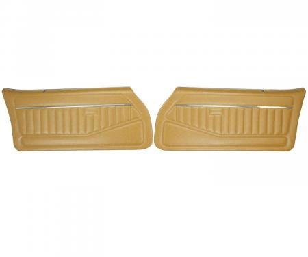 PUI Interiors 1978-79 Chevrolet Camaro/1978-81 Firebird Pre-Assembled Camel Front Door Panels 78FD48-P