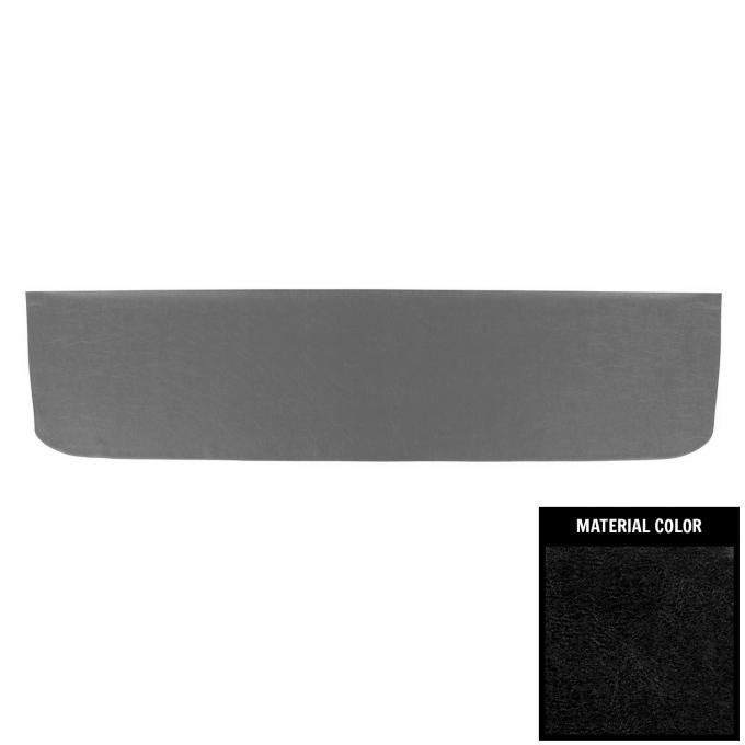 PUI Interiors 1964 Chevelle/GTO/Lemans/Cutlass/Skylark Convertible Black Rear Seat Trim Panels 64AS55VB