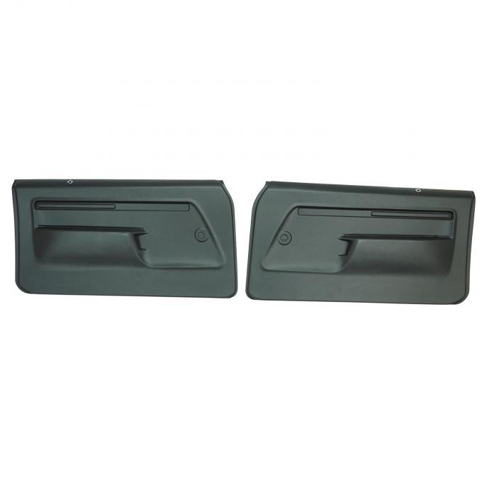 PUI Interiors 1973-1974 Nova/Ventura Black Front Door Panel 73XD10