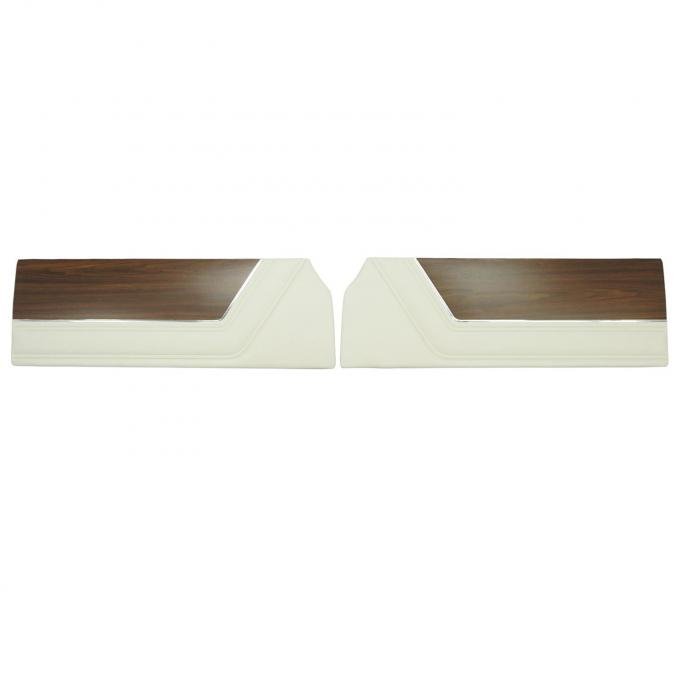 PUI Interiors 1969 Plymouth Sport Satellite/GTX White Front Door Panels 69KDR37