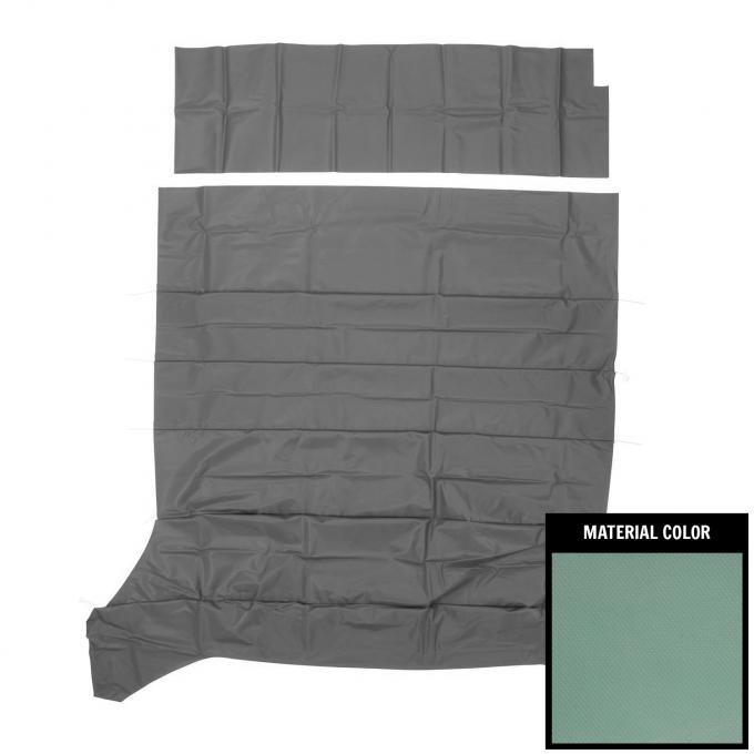 PUI Interiors 1962-1964 Chevrolet Nova 4 Door Sedan Aqua Basketweave Headliner 62XH4D107A