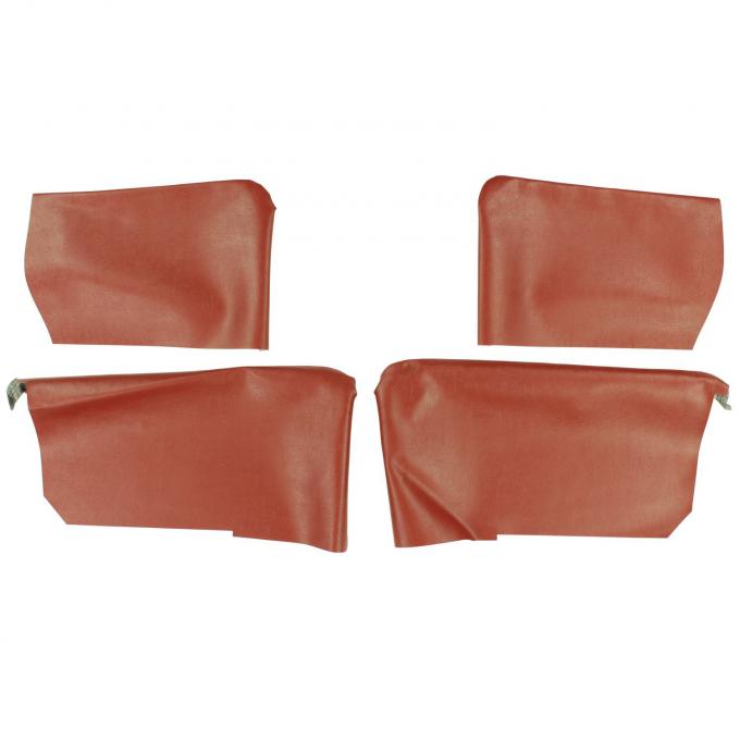 PUI Interiors 1964 Oldsmobile Cutlass/Buick Skylark Hardtop Red Rear Arm Rest Covers 64CR64C