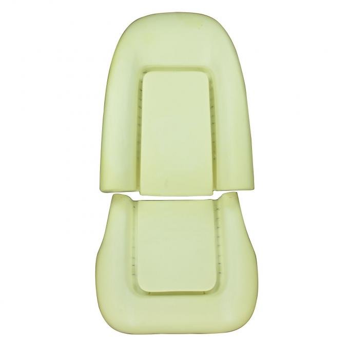 PUI Interiors 1973-1977 Pontiac Firebird Deluxe Bucket Seat Foam W/Backrest BUN737HU