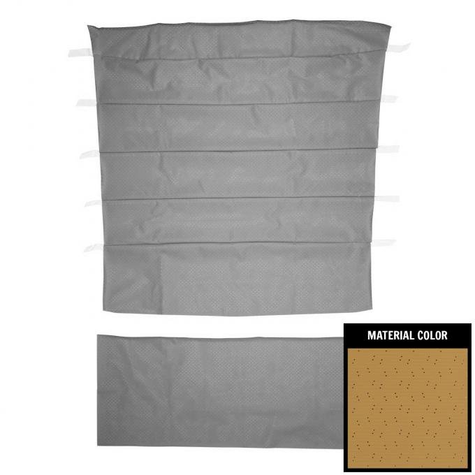 PUI Interiors 1970-1973 Camaro/Firebird Standard Buckskin Perforated Headliner 70FH112BN