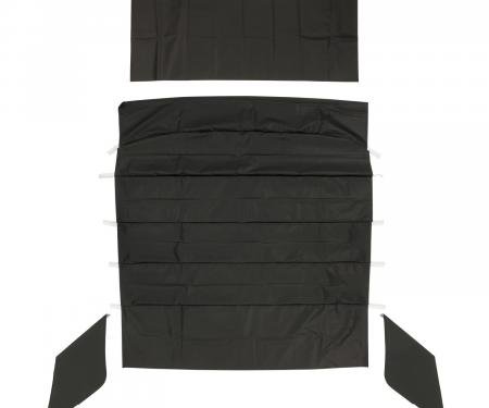 PUI Interiors 1964-1965 Chevrolet Chevelle Sedan Black Basketweave Headliner 64AH100AS