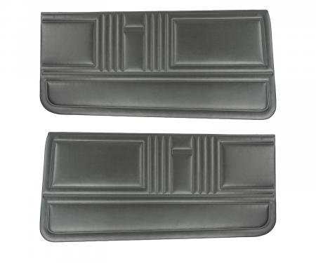 PUI Interiors 1967 Camaro/Firebird Standard Black Front Door Panels D200