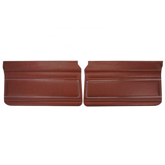 PUI Interiors 1977-1979 Chevrolet Nova Firethorn Front Door Panels 77XD45