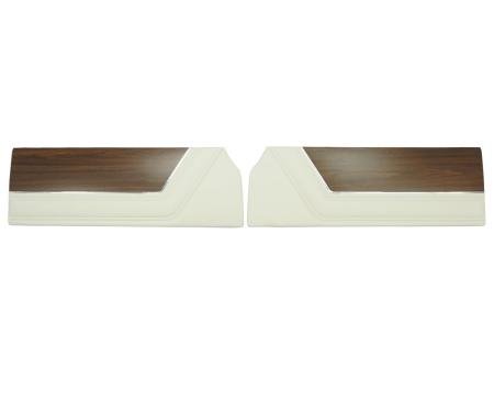 PUI Interiors 1969 Plymouth Sport Satellite/GTX White Front Door Panels 69KDR37