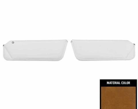 PUI Interiors 1977-1981 Camaro/Firebird Camel Sun Visors 77FV48
