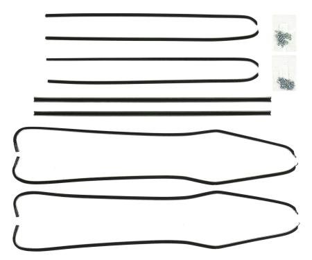 PUI Interiors 1955-1957 Chevrolet Bel Air 2 Door Sedan Window Felts F212-3