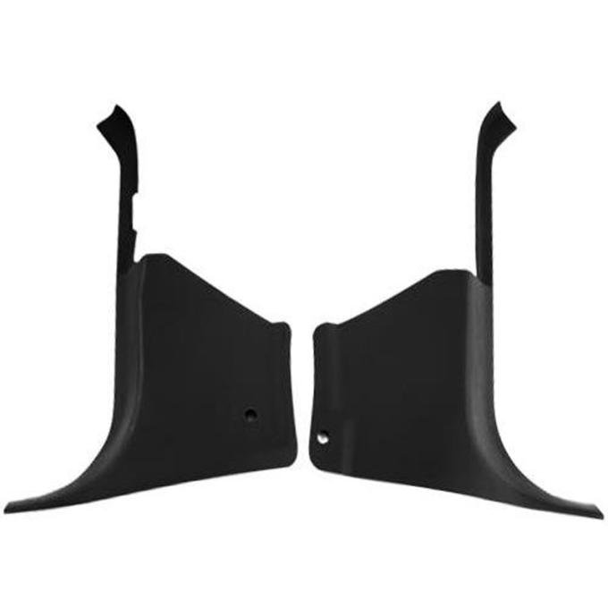 Daniel Carpenter 1983-93 Kick Panel - Black exc. Convertible E3ZZ-6102344