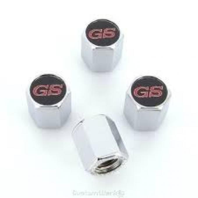 Valve Stem Caps Chrome, GS