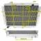Champion Cooling 3 Row All Aluminum Radiator Made With Aircraft Grade Aluminum CC58