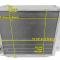 Champion Cooling 1966-1977 Ford Bronco 4 Row All Aluminum Radiator Made With Aircraft Grade Aluminum MC522
