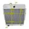 Champion Cooling 3 Row All Aluminum Radiator Made With Aircraft Grade Aluminum CC4956