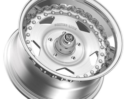 Centerline 15X8 Polished Convo Pro 2.0 5x4.75in BP 4.5in BS 340005