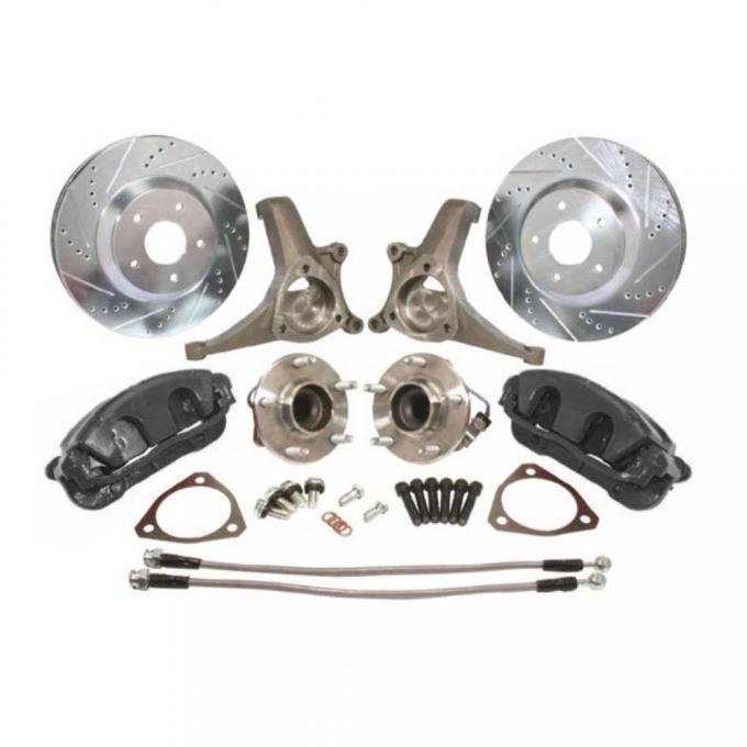 Camaro Brake Upgrade Kit, C5 Corvette Style, 1970-1981