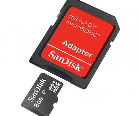 Racepak MICRO SD MEMORY CARD 890-SD-M8GB