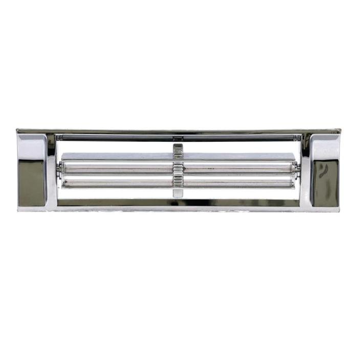 AMD AC Vent with Hardware, Center, Chrome, 67-72 Chevy GMC CK Truck Blazer Jimmy Suburban 460-4067-CV